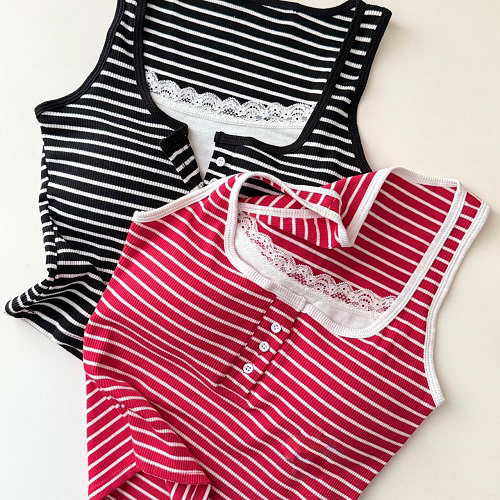 کراپ راه راه دکمه ای