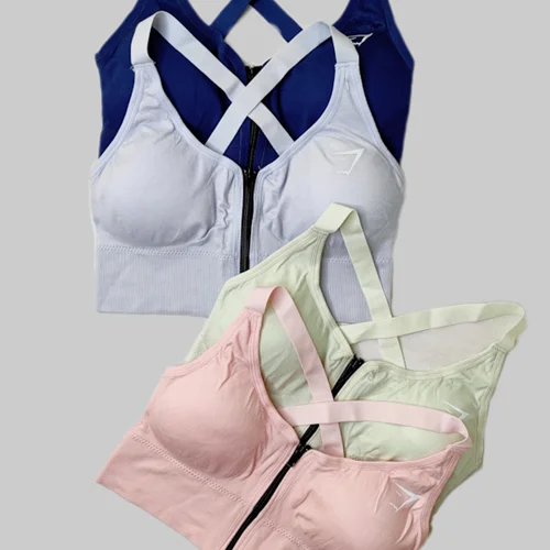 نیم تنه ورزشی سیملس زیپ دار