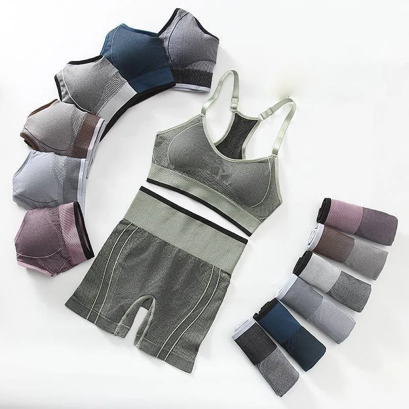 ست ورزشی سیملس نیم تنه و بایکر